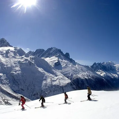公寓 Lognan 6 Centre Mont Blanc 霞慕尼